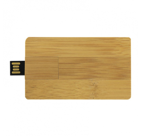 drewniany pendrive do graweru logo